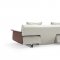 Long Horn D.E. Sofa Bed in Natural by Innovation w/Arms