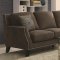 Hardin 504711 Sofa in Granite Fabric by Coaster w/Options