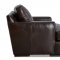 Alhambra Sofa in Brown Leather by Klaussner w/Options