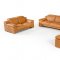 Evergreen Sofa Set 3Pc in Cognac Full Leather by VIG