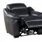 Renzo Power Recliner Sofa 9805DG in Dark Gray by Homelegance