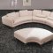 A94 Cream Half Leather Modular 4PC Sectional Sofa by VIG