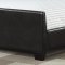 300251Q Upholstered Bed in Black Faux Leather by Coaster