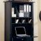 Antique Black Finish Stylish Home Office Desk W/Storages