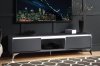 Raceloma TV Stand 91996 in Gray by Acme w/LED