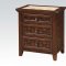 Carmela Bedroom in Walnut by Acme w/Optional Case Goods