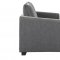 U9196 Sofa & Loveseat Set in Gray Chenille by Global w/Options