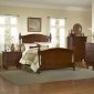 Aris Bedroom 1422 in Brown Cherry by Homelegance w/Options