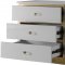 Esme Side Table 825 in White Lacquer by Meridian