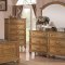 202571 Emily Bedroom by Coaster in Oak w/Options