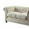 Roy Sofa in Oatmeal Fabric 504554 by Coaster w/Options