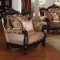 Jessica Black Traditional Sofa in Fabric w/Optional Items