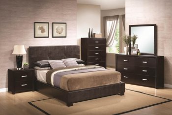 Andreas 202470 Bedroom in Dark Brown by Coaster w/Options [CRBS-202470 Andreas]