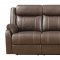 Domino Motion Sofa & Loveseat Set in Chocolate by Klaussner