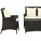 Flourish Patio Sofa 4Pc Set Choice of Color by Modway