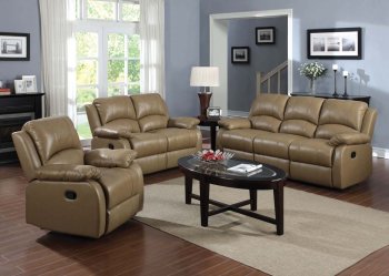 51160 Phelia Motion Sofa in Toffee by Acme w/Options [AMS-51160 Phelia]