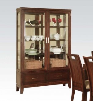 11806 Donovan Curio in Walnut by Acme