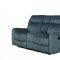 U6024 Motion Sofa & Loveseat Set in Dark Gray Fabric by Global