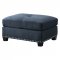 Laurissa Sectional Sofa w/Ottoman 54360 in Dark Blue by Acme