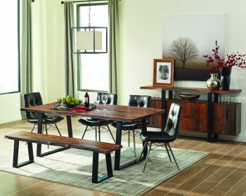 Ditman Dining Table 110181 by Coaster with Options [CRDS-110181-110302 Ditman]