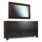 Dark Cappuccino Finish Contemporary Elegant Six-Drawer Dresser