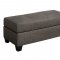 Phelps Sectional Sofa& Ottoman 9789BRG-Brownish Gray-Homelegance