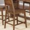 Barnes 5Pc Counter Ht Dining Set 108178 in Natural by Coaster