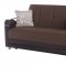 Luna Naomi Brown Sofa Bed by Bellona w/Options