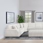 Emberson Sectional Sofa 4Pc 508851 in Ivory by Coaster w/Options