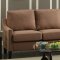 Zapata Jr Sofa & Loveseat 53765 in Brown Linen by Acme w/Options