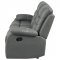 Nova Motion Sofa & Loveseat 602531 in Dark Gray by Coaster