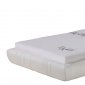 Steward Bed in White Leather Match by Whiteline Imports