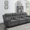 Bahrain Motion Sofa 609541 Charcoal by Coaster w/Options