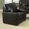 504261 Kelsey Sofa in Brown Bonded Leather by Coaster w/Options