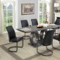 Saskia Dining Table CM3918T in Gray w/Options