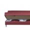 Eco Rest Sofa Bed in Zen Burgundy Leatherette by Casamode