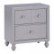 Wellsummer 4Pc Youth Bedroom Set 1803GY in Gray by Homelegance