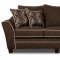 Java Fabric Modern Sofa & Loveseat Set w/White Lines & Options