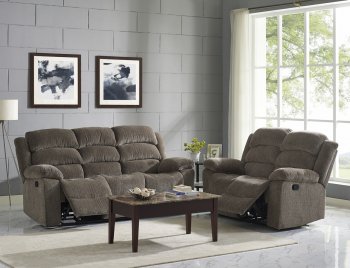 Austin Power Motion Sofa 2134 in Stone Fabric by NCFurniture [NFS-2134-32PH Austin Stone]