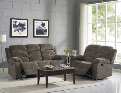 Austin Power Motion Sofa 2134 in Stone Fabric by NCFurniture