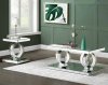 Ornat Coffee Table 84740 in Mirror by Acme w/Options