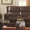 601481 Tamilla Motion Sofa in Bonded Leather by Coaster