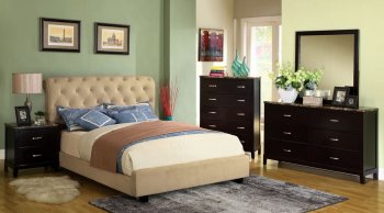 CM7028 Lemoore Bedroom w/Upholstered Platform Bed & Options [FABS-CM7028 Lemoore]