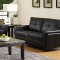 Sofa & Loveseat Set CM6485 in Black Leatherette w/Options