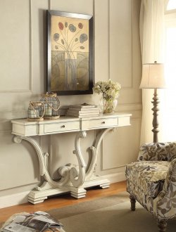 950586 Console Table in Antique Style White by Coaster