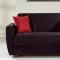 Power Rainbow Black Sofa Bed & Loveseat Set in Fabric - Istikbal