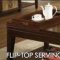 CM4134 Richmond Coffee Table in Dark Cherry w/Options