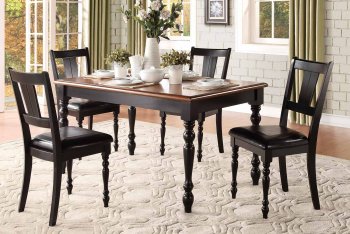 Laurel Grove 5148BK Dining 5Pc Set by Homelegance w/Options [HEDS-5148BK Laurel Grove]