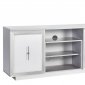 Sashi Media Console in Silver