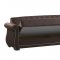 Deluxmark Sofa Bed in Brown Fabric by Casamode w/Options